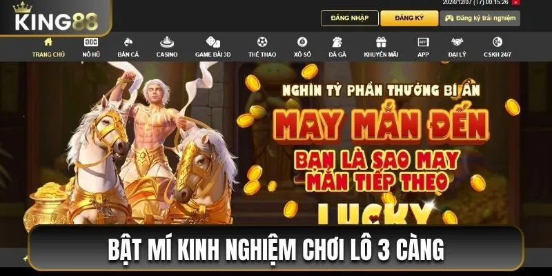 Bật mí kinh nghiệm chơi lô 3 hiệu quả và dễ thắng